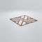 Ekena Millwork Large Killeen Decorative Fretwork Wood Wall Panels, Walnut, 23 3/8"W x 23 3/8"H x 3/8"T WALW24X24X0375KLNWA - alternate 4